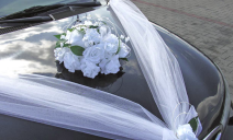 Svatební dekorace na auta